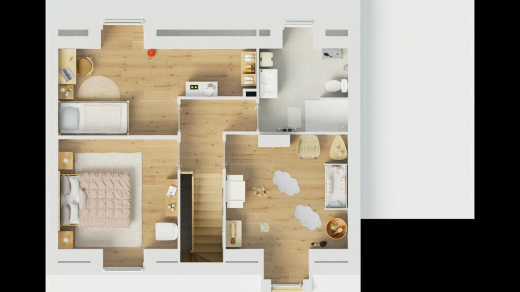 Rubis 01_vue-de-dessus_etage1