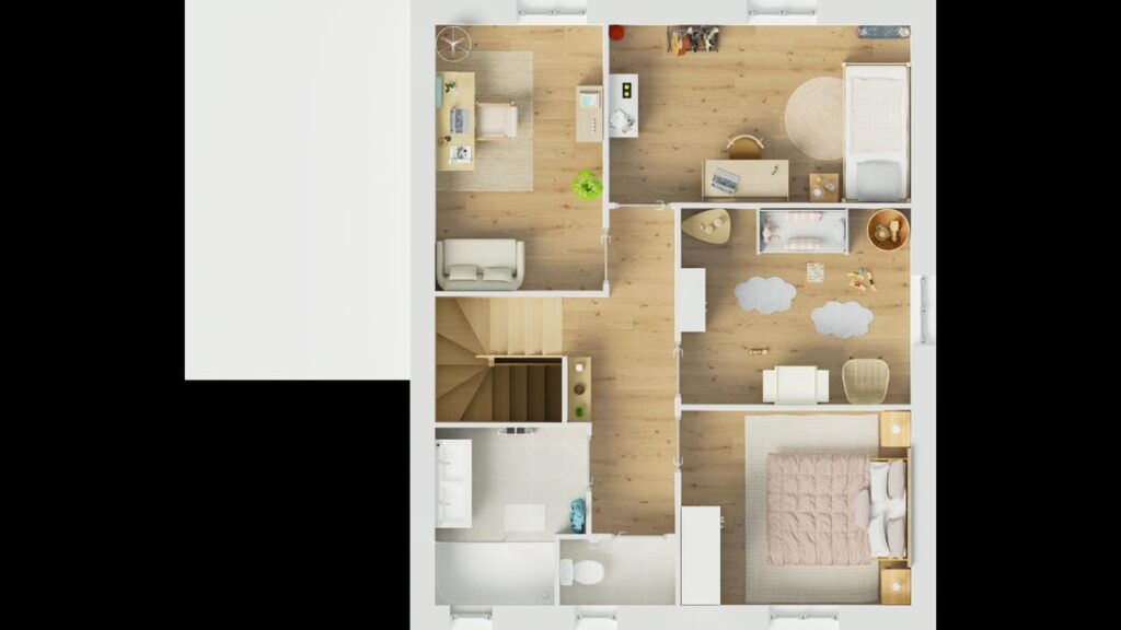 Jade 01_vue-de-dessus_etage1